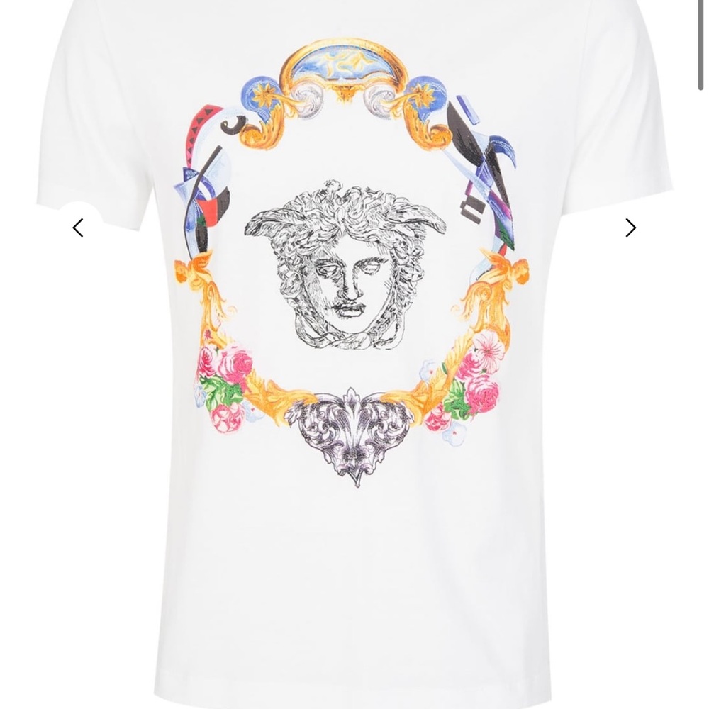 Versace Multicolor Medusa Graphic Tee